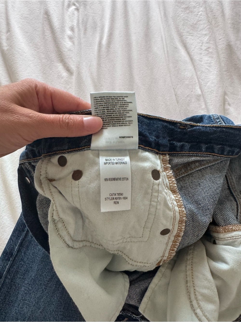 Agolde REN Jeans Size 27 - Picture 2 of 4